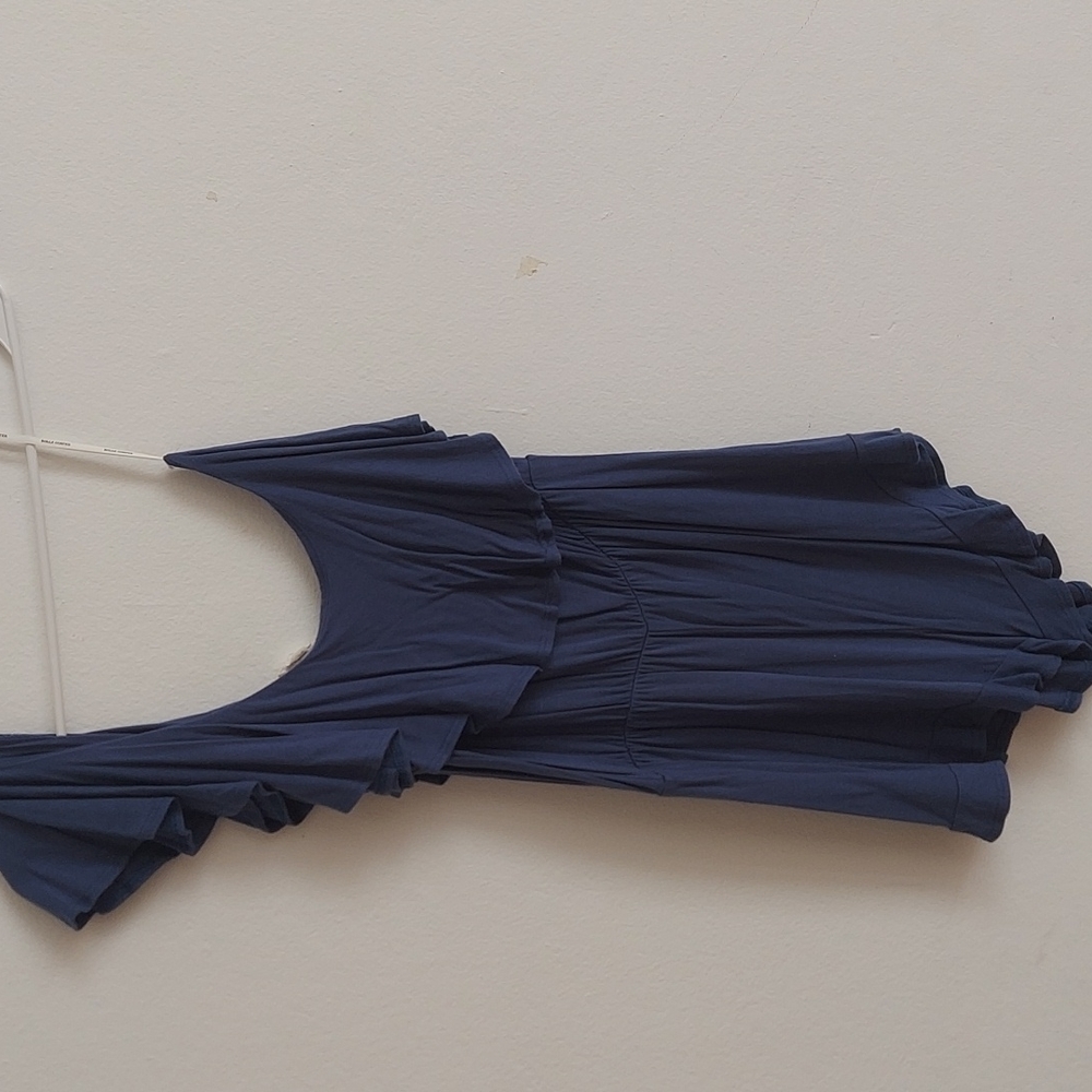 Romper navy one shoulder